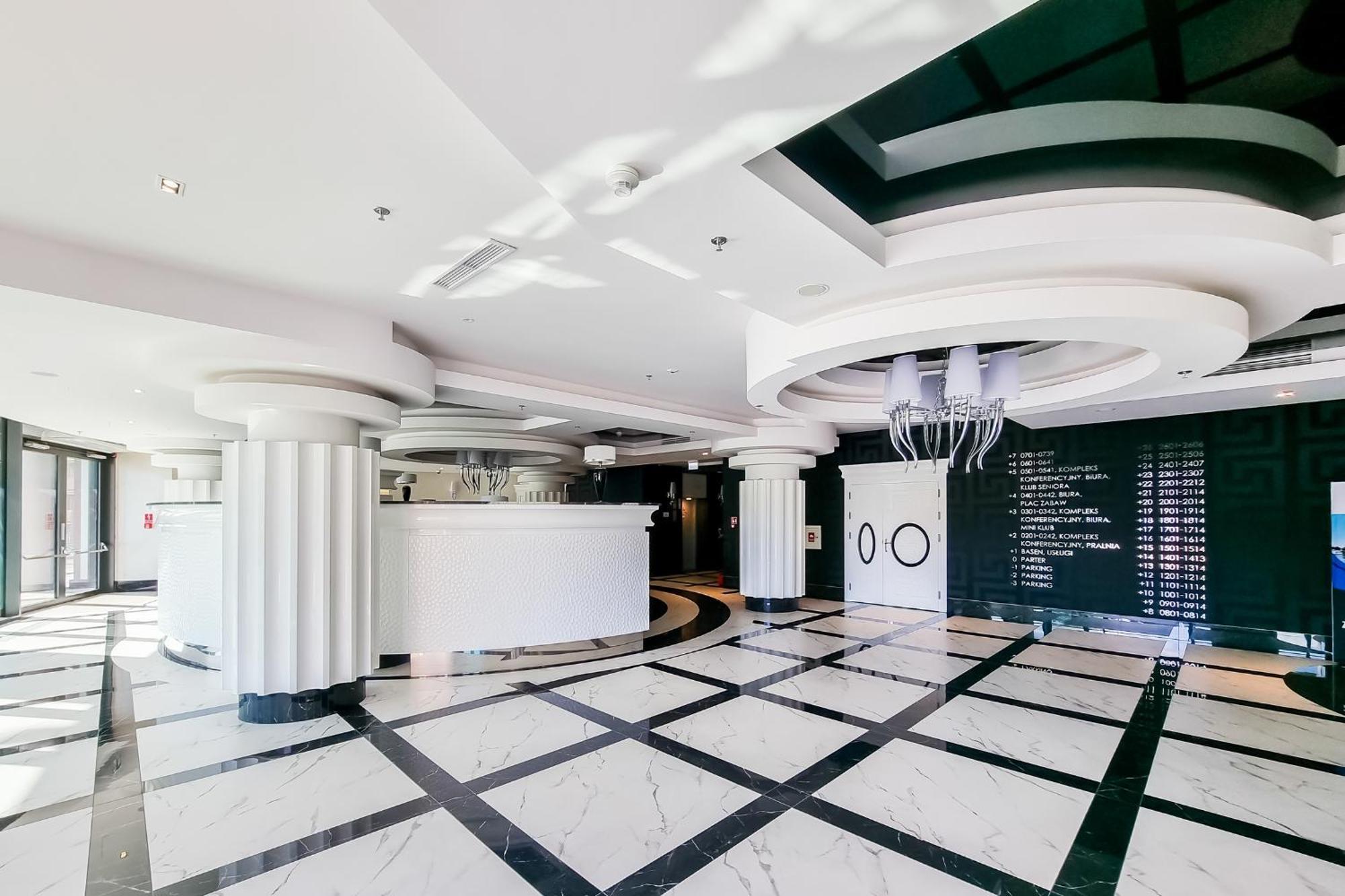 Hanza Tower Apartment No. 524 - Swimming Pool, Jacuzzi, Balcony Щецин Екстер'єр фото